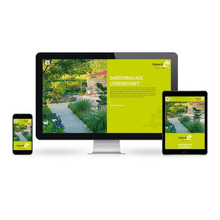 Webdesign & Programmierung für Wunsch Gartenbau | © aufwind Group