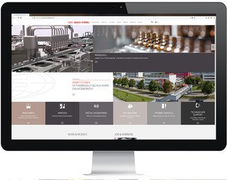 Bausch+Ströbel Maschinenfabrik - Desktop | © aufwind Group