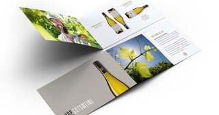 Weingut Blankenhorn - Imagebroschüre Innenseite | © aufwind Group