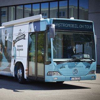 DEHOGA Baden-Württemberg e.V. - Roadshow-Bus Gastromobil | © aufwind Group DEHOGA Baden-Württemberg e.V. - Roadshow-Bus Gastromobil | © aufwind Group