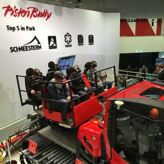 Full Motion Simulator - Coole Messeaktionen